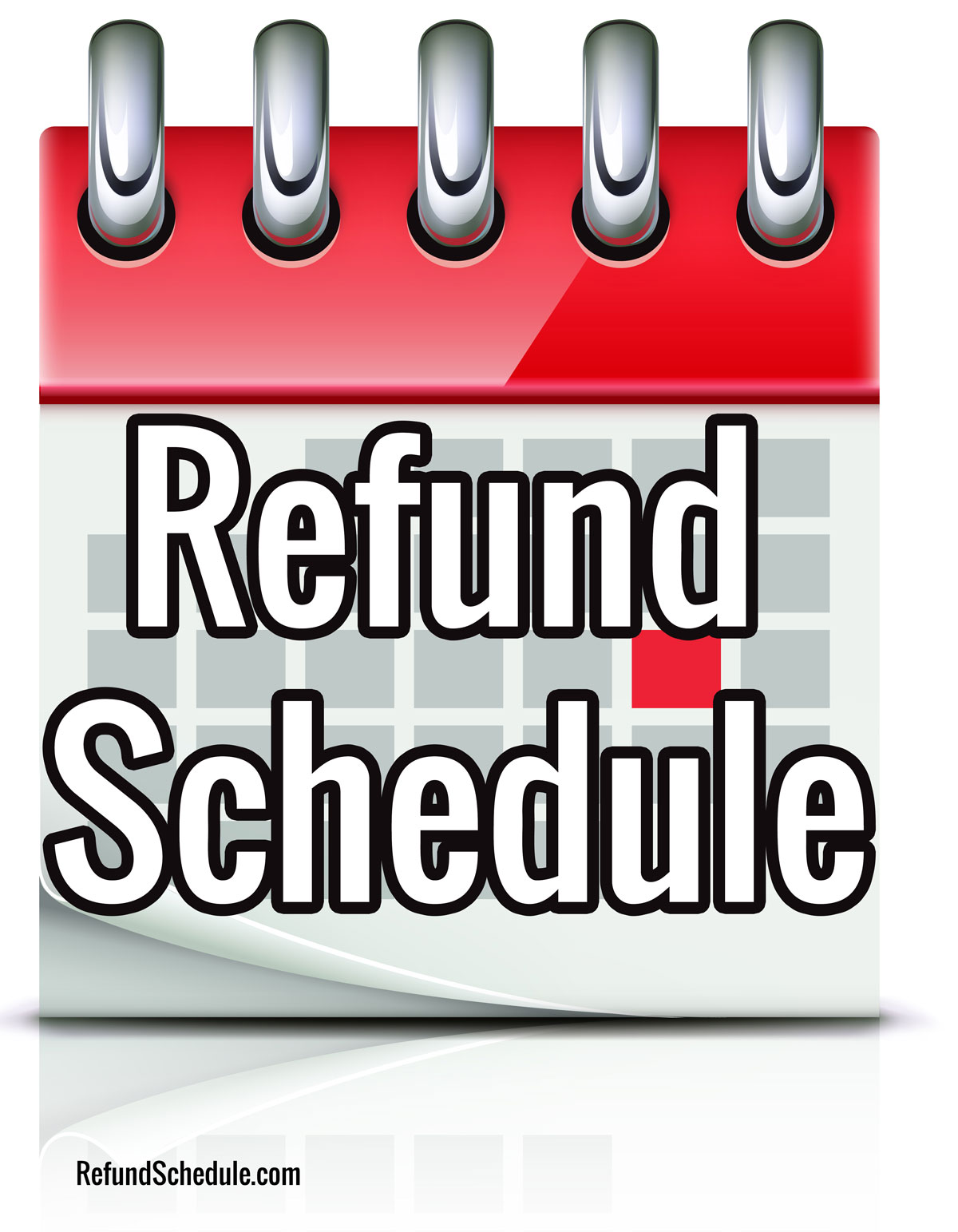 Refund 2019 tax schedule Tax refund