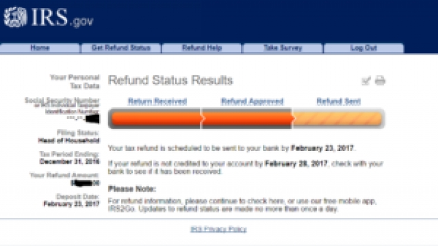 2016 Refund Cycle Chart