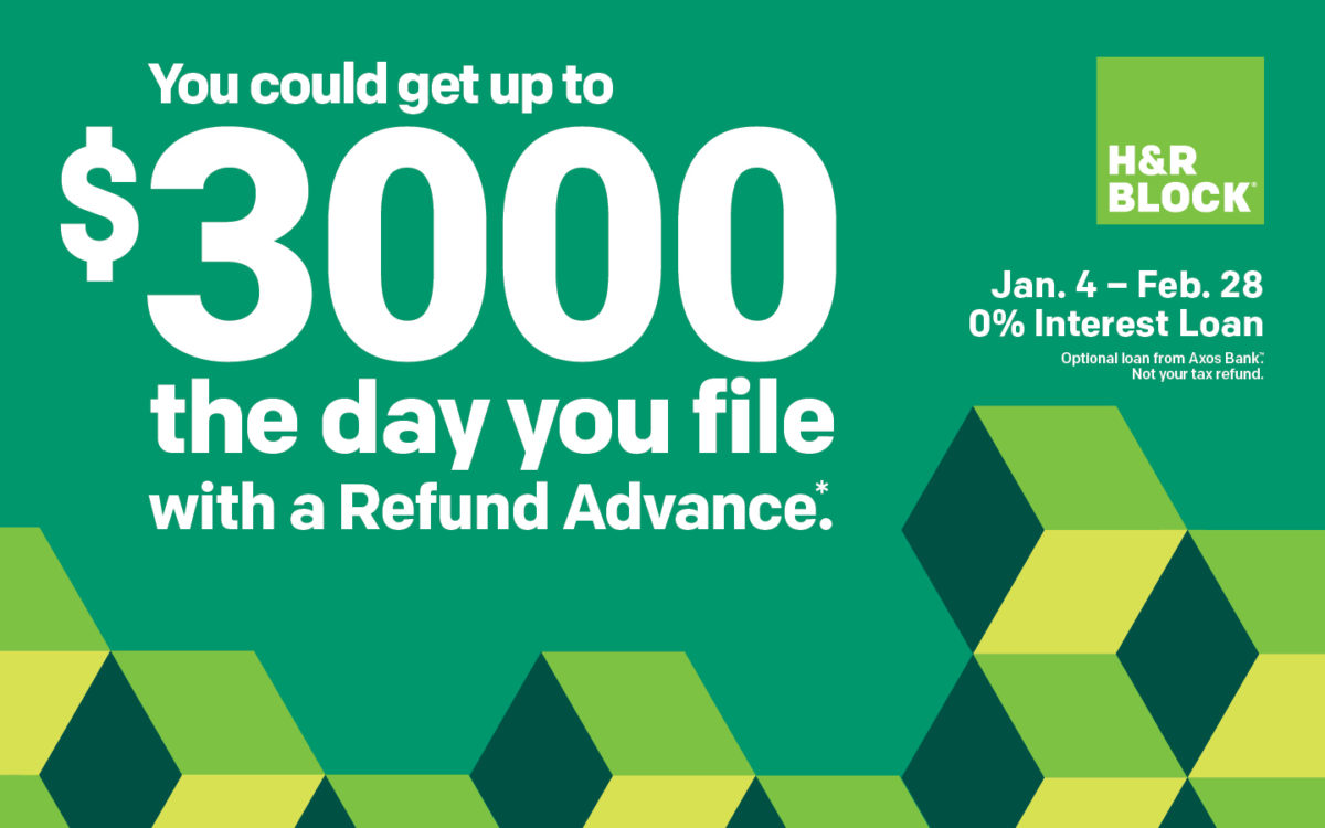 H&R Block Refund Advance 2019 Refund Schedule 2022